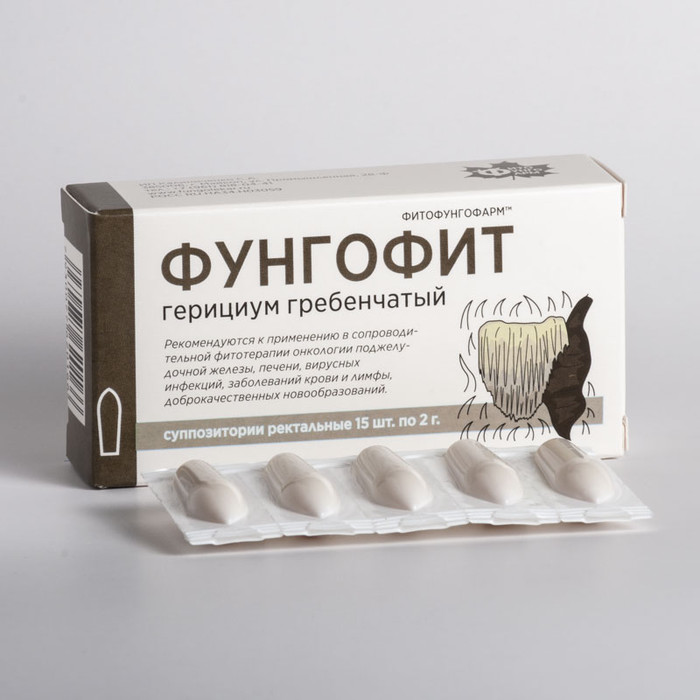 Свечи Фунгофит Герициум Гребенчатый